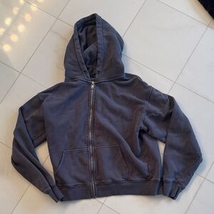 Brandy Melville Charcoal Gray Hoodie